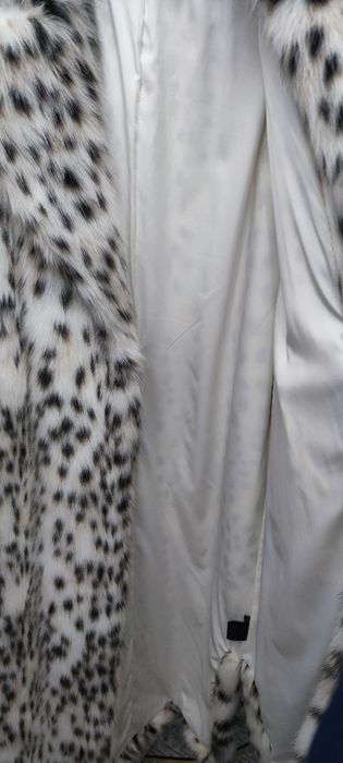 Шуба леопардовая для высоких девушек