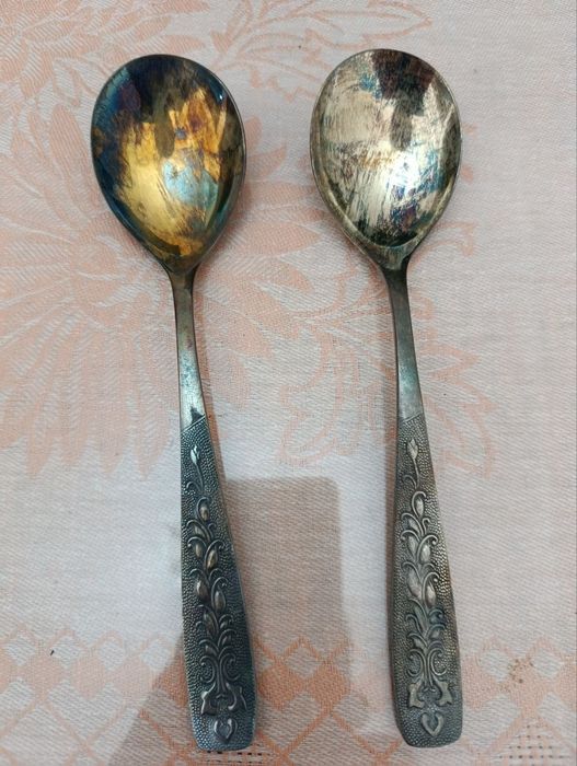 Сервиз Мадонна,хрусталь, ложки.