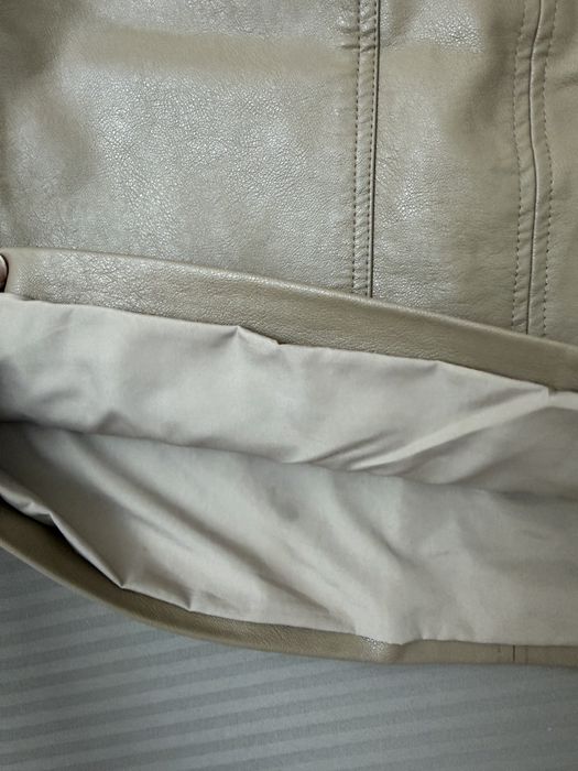 Мини юбка из экокожи, размер S