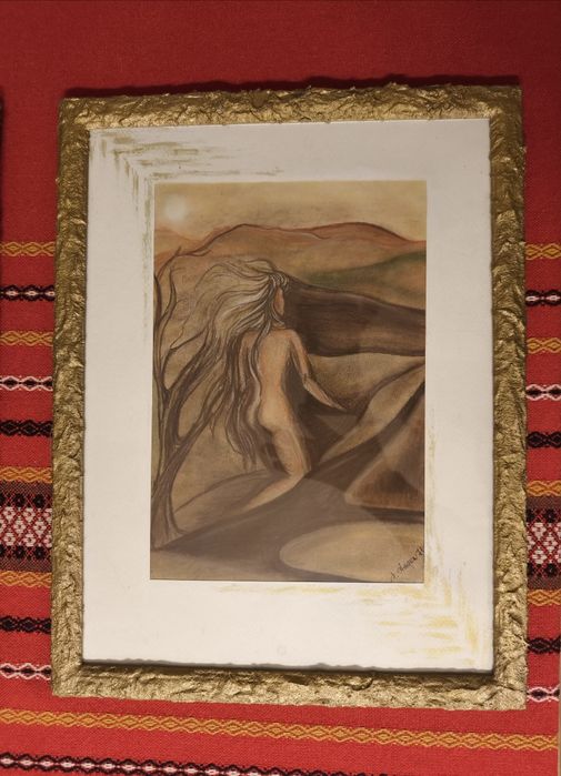 Продавам 2 картини акварел 40 на 30 см с рамка