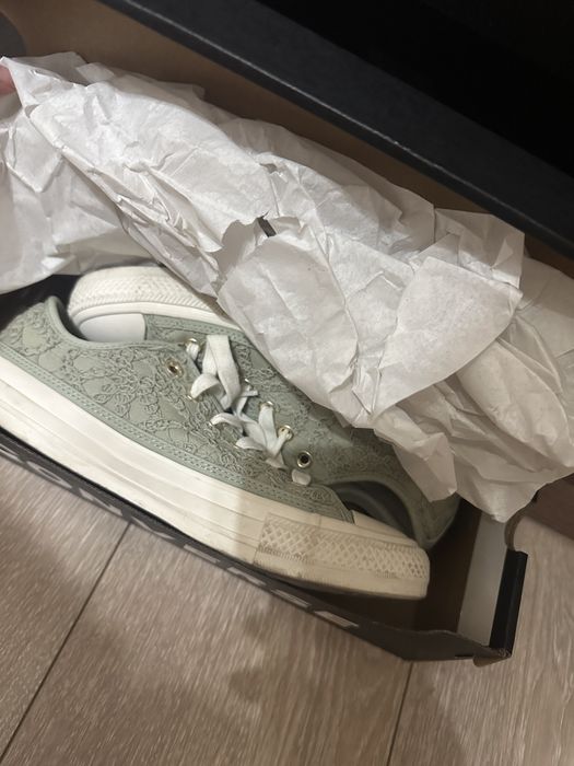 converse dantela summit sage crosetat verde