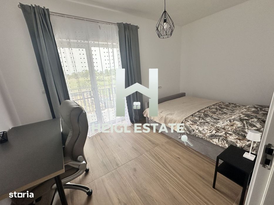 Apartament cu 2 camere si 2 balcoane boxa de depozitare privata in zon