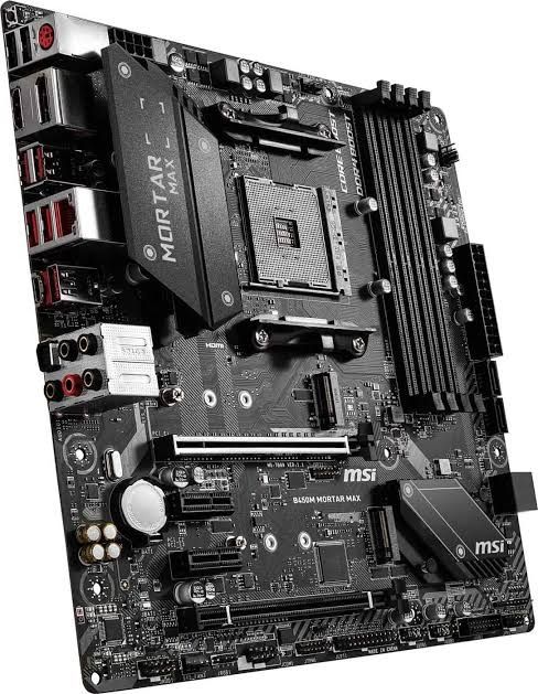 Motherboard msi b450 mortar max