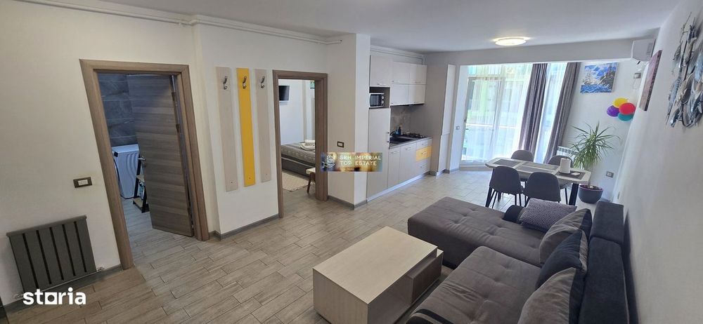 Apartament 2 camere Mamaia Nord Alezzi Beach Vedere la mare Parcare — fotografia 3