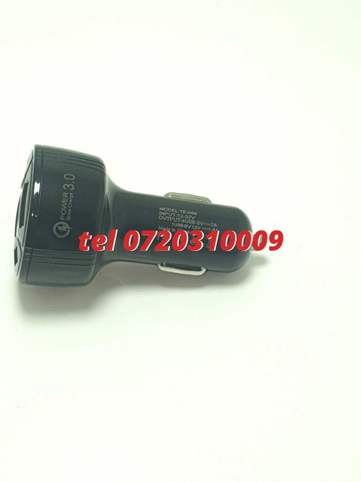 Superfastcharge Incarcator Auto Cu Patru Porturi Usb Partycharge