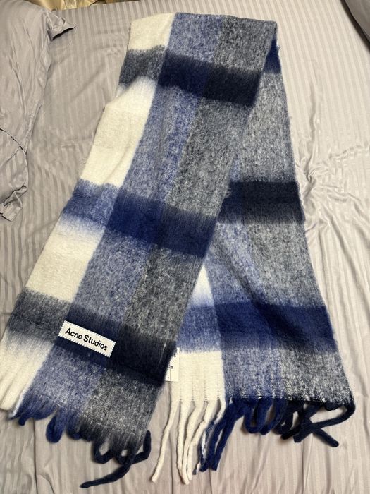 Esarfa Acne Studios Albastra