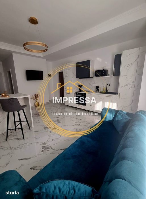 Se inchiriaza apartament 2 camere mobilat si utilat complet 400e