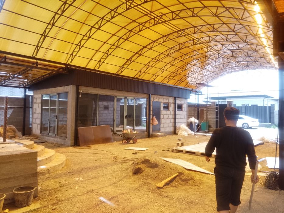 Навес делаем,навес жасаймыз