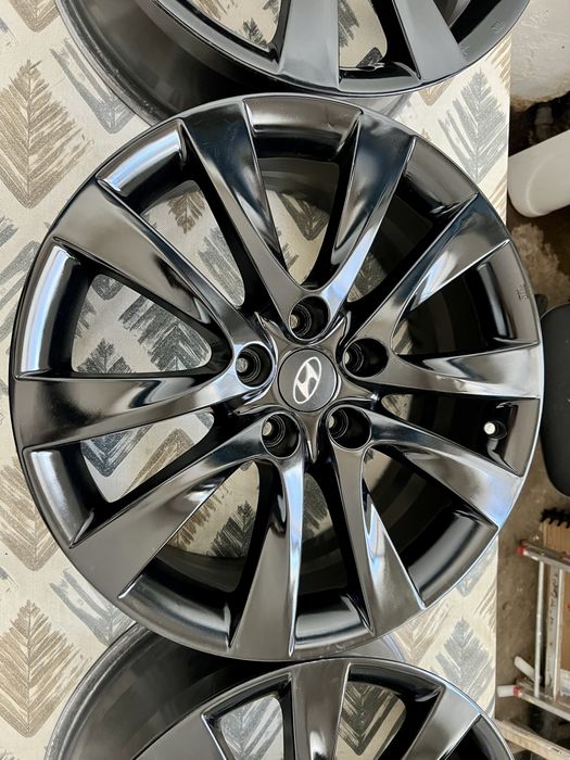 Jante aliaj r18 originale Hyundai & Kia 5x114,3 Tucson Santa Fe  ix35 i30 i40 Kona Elantra Ioniq Spotage Soul Stonic Optima Ceed senzori presiune roti