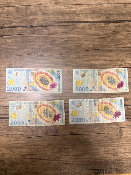 Bancnote eclipsa 2000 lei