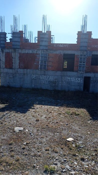 Pensiune in construcție/ teren 1100MP