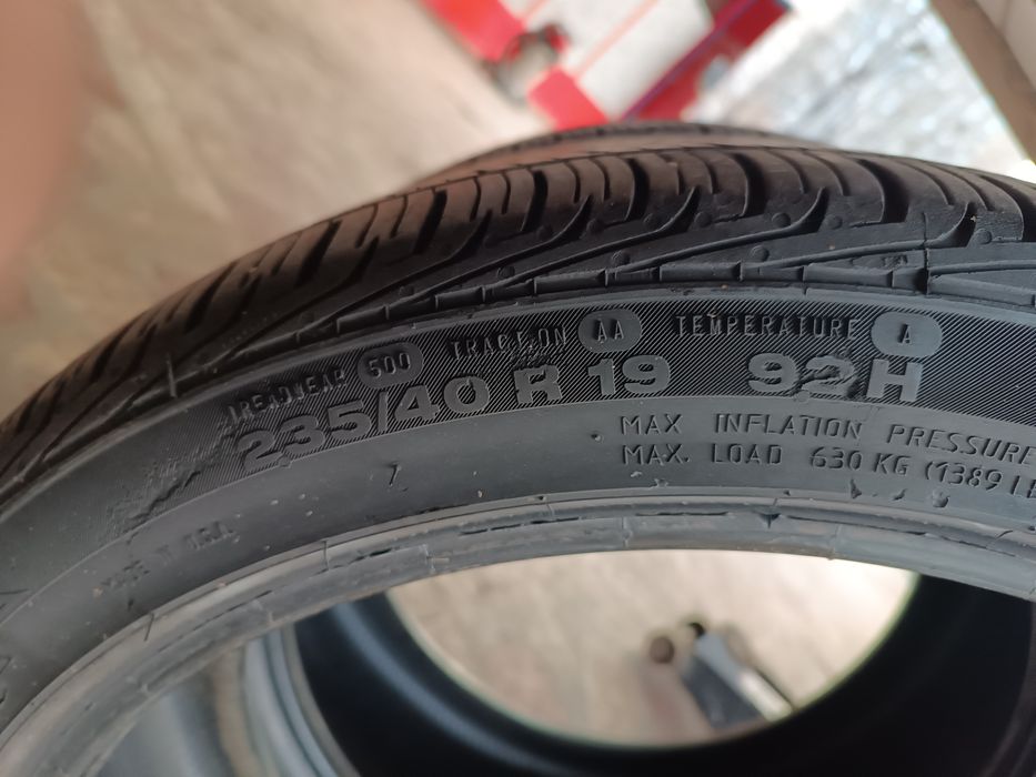 Continental 235 40 R 19 rulate 3000 de km