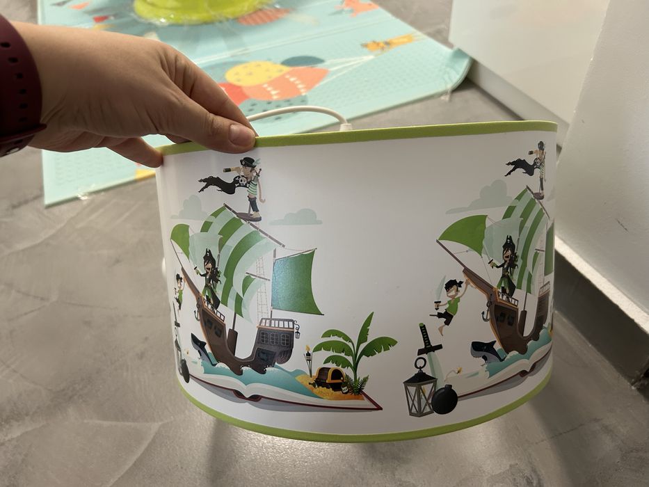 Lustra pendul pirati pentru camera copii