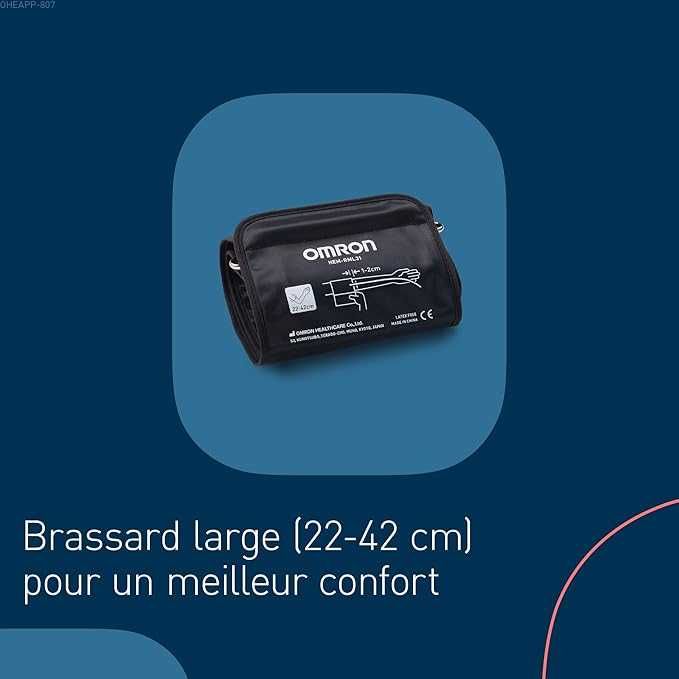 Апарат за измерване на кръвно налягане OMRON X2+ Connect за ръка с маншет 22-42 cm Bluetooth