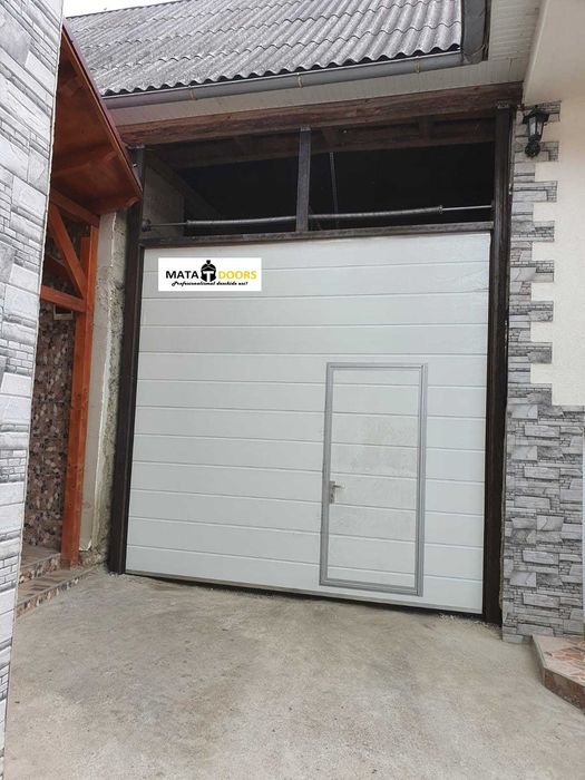 Usa L3xH3 gri. usi garaj/rezidentiale/sectionale/industriale/hale