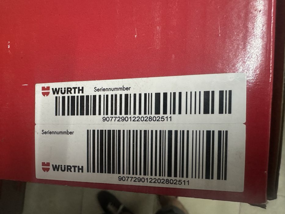 Wurth ъглошлайф 125 800W