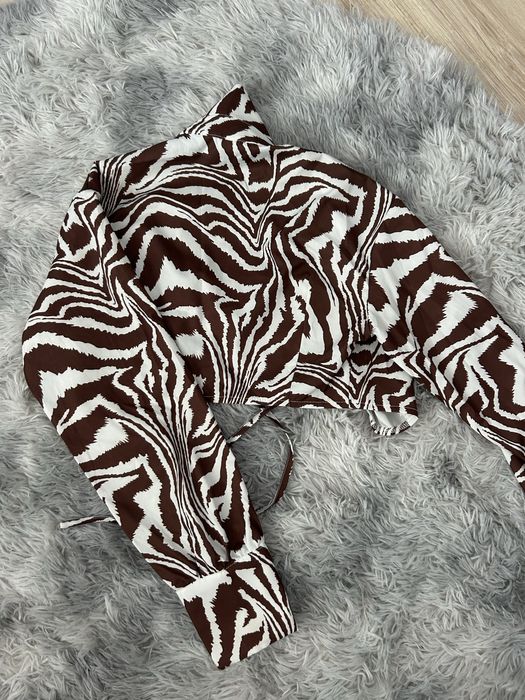 Дамски ризи с дълъг ръкав, зебра и на карета