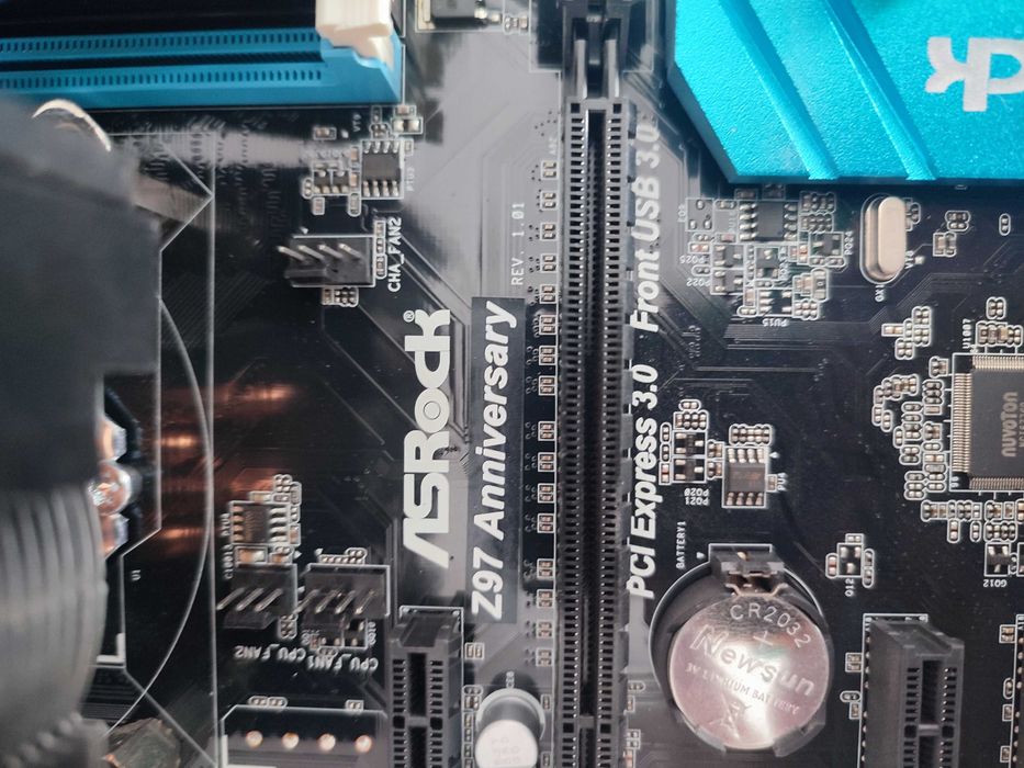 Комплект дънна платка Z97, i5 4690k, 16gb RAM и охлаждане coolermaster