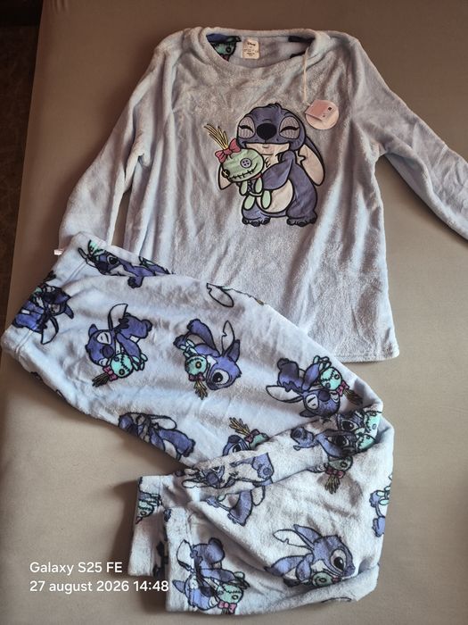Pijamale Plușate Stich
