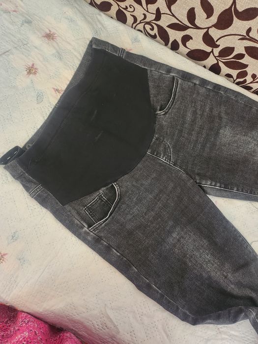 Джинсовые штаны для беременных