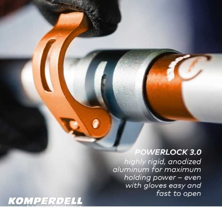 Нови телескопични карбонови щеки KOMPERDELL.