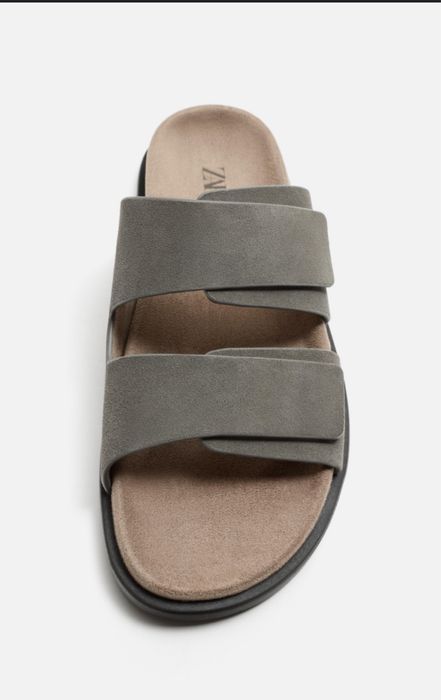 Мъжки велурени чехли Zara