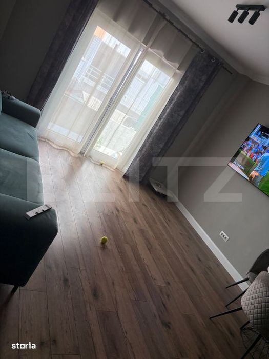 Apartament modern cu 2 camere, bloc nou, terasa, zona Liceului Filadel — fotografia 3