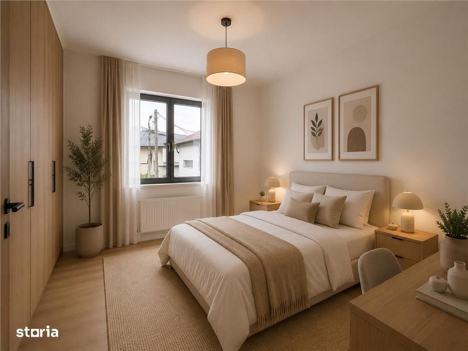 Vila  Voluntari,4 Camere,3 Bai,154 Mp,Teren 193 Mp