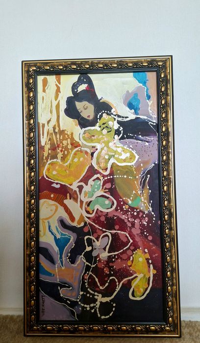 Картина  в абстрактном стиле