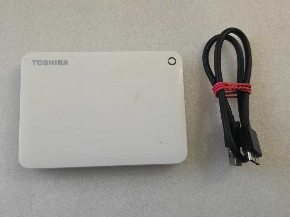 Hard disk extern Toshiba Canvio Connect II 1TB, USB 3.0, Alb (Model DTC810)