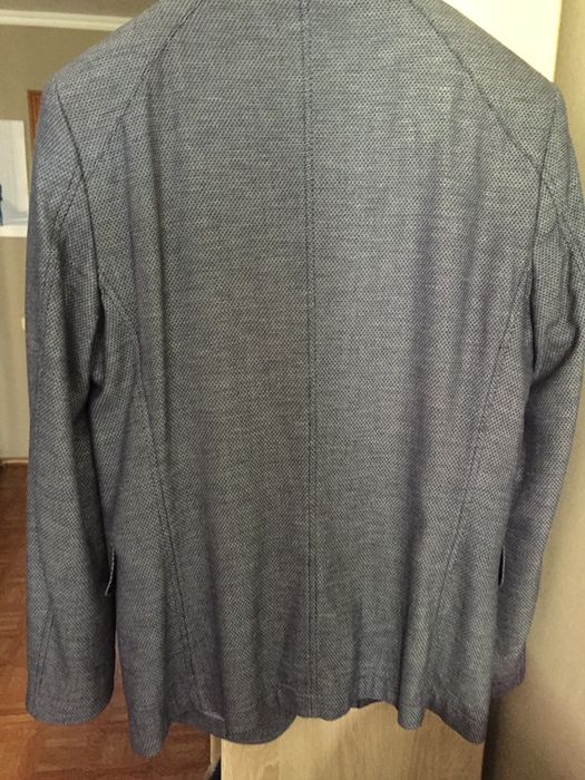 Пиджак синий мужской