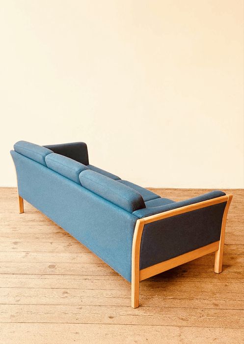 Винтидж 3-местен диван – скандинавски / mid-century стил