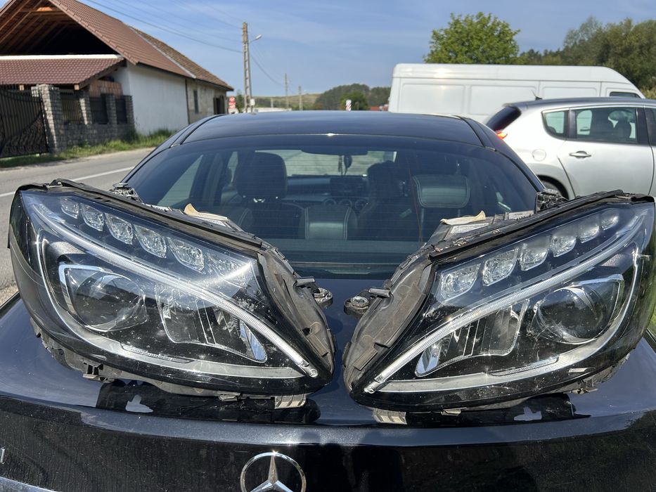 Farurii Mercedes  2017 led high performance w205  impecabile !!