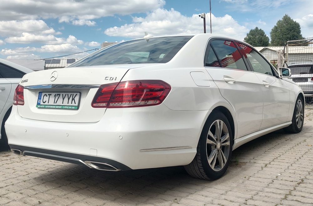 Mercedes E220 cdi, 2013, în RATE fără AVANS, recent înmatriculat