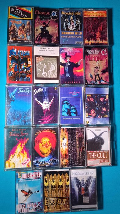 Casete audio ROCK , de colectie !