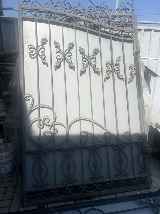 Ворота распашные и калитка