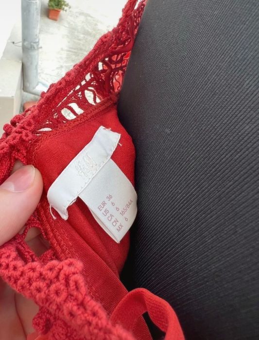 Rochie maxi plisata H&M