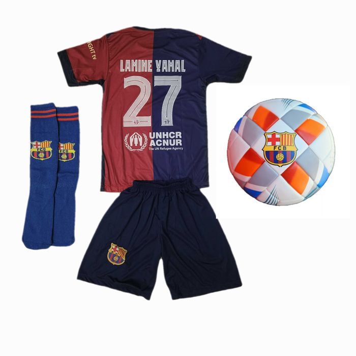 Топка Барселона Ямин Ямал с Екип Lamine Yamal 2025г Футболна Barcelona