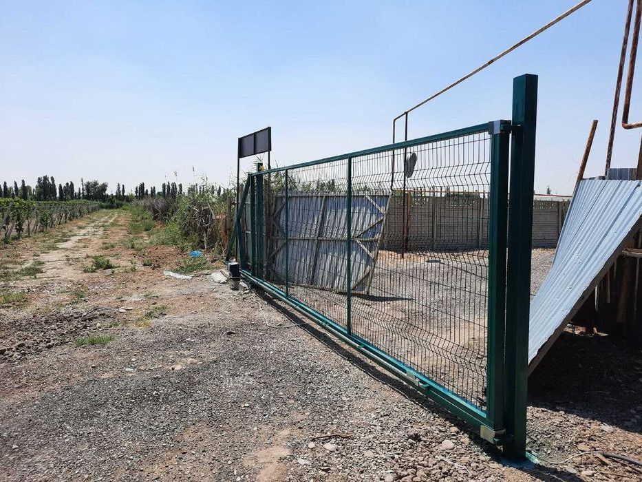 Откатные автоматические ворота. Итальянская фурнитура.