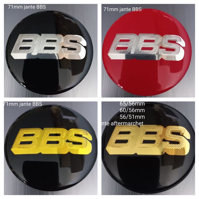 BBS- Set 4 capace pentru jante aliaj