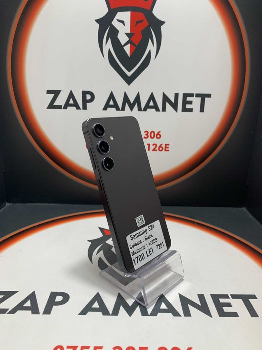 Zap Amanet Vitan - Samsung S24 5G - 128GB - Black