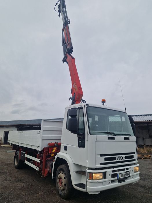 Iveco eurocargo cu macara
