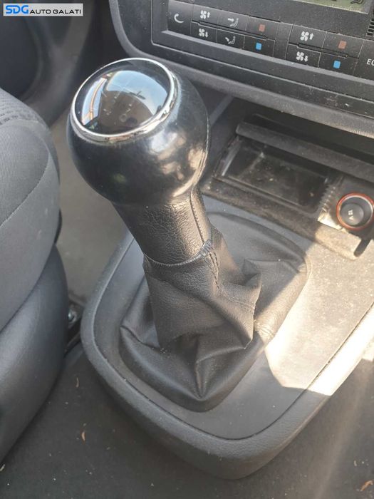 Nuca cu Manson Piele Maneta Schimbator Viteze 6 Trepte Volkswagen Sharan 2001 - 2010 [C0423]