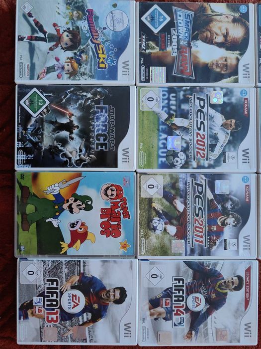 Nintendo Wii  DS  sport, fotbal, aventura...