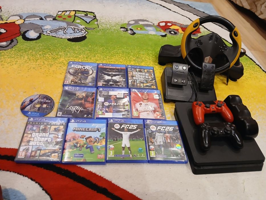 Vând PS4 curățat recent