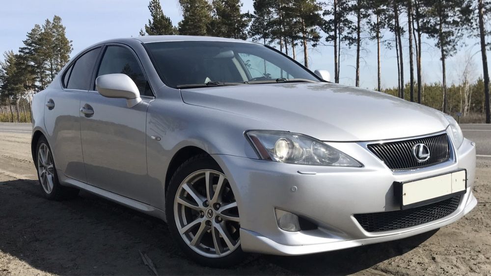 Губа передняя накладка IS350 lexus