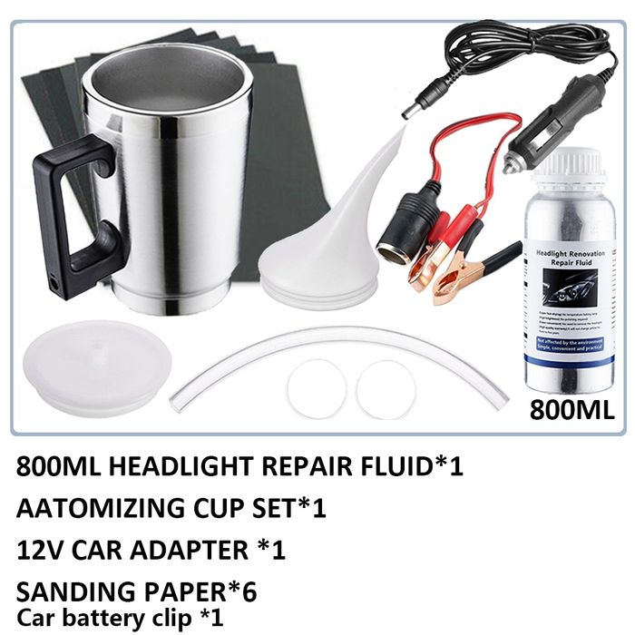 химическо полиране на фарове  полимерна течност кристално чисти фарове