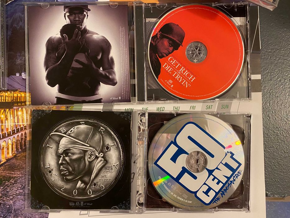 Оригинални  Албуми Дискове Eminem 50 Cent G Unit d12  CD 1999-2005
