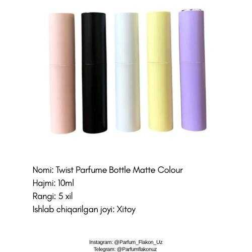 Parfyum flakon, Paryum idishi, Atomayzer, 10ml