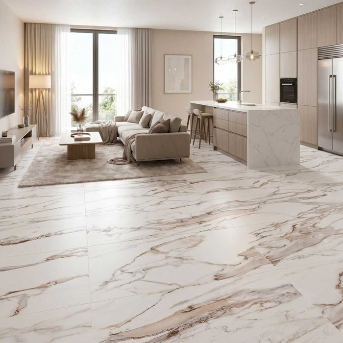 Gresie rectificata Bella White F P 600X1200X8 R Satin 1L